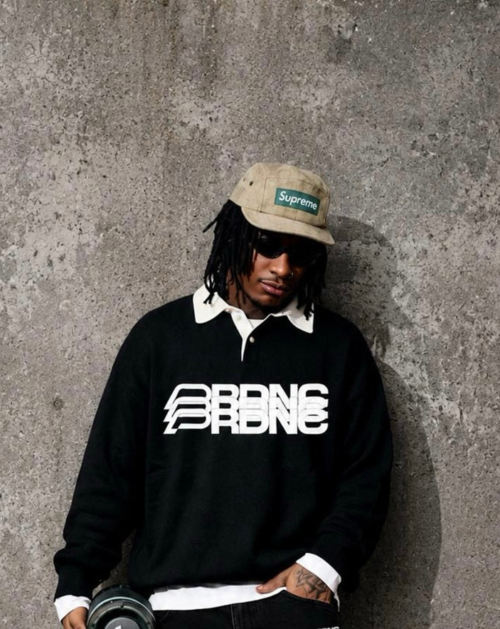 PRDNC BLACK SHADOW SWEATSHIRT & RELIC CROSS JORT