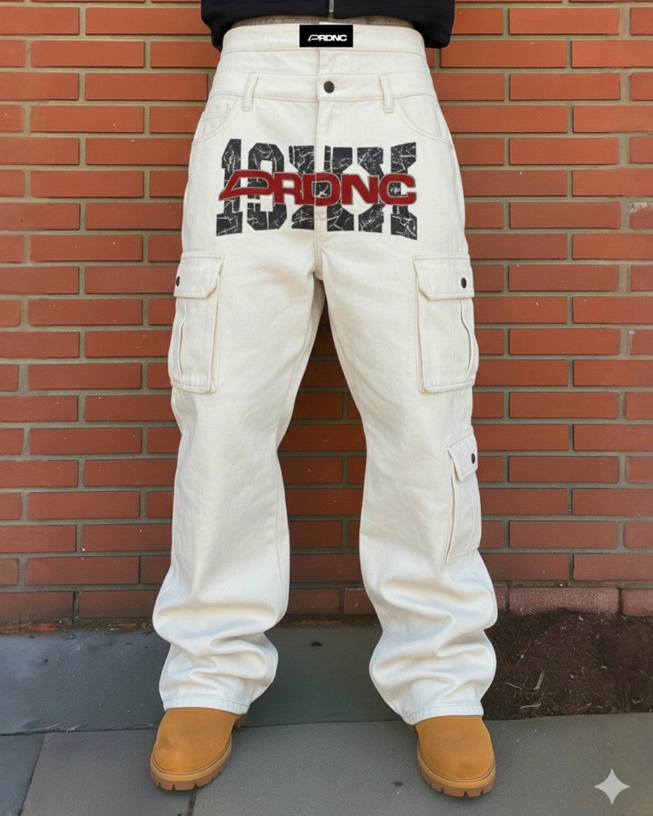 PRDNC OFF-WHITE 19XX D2W CARGO JEAN