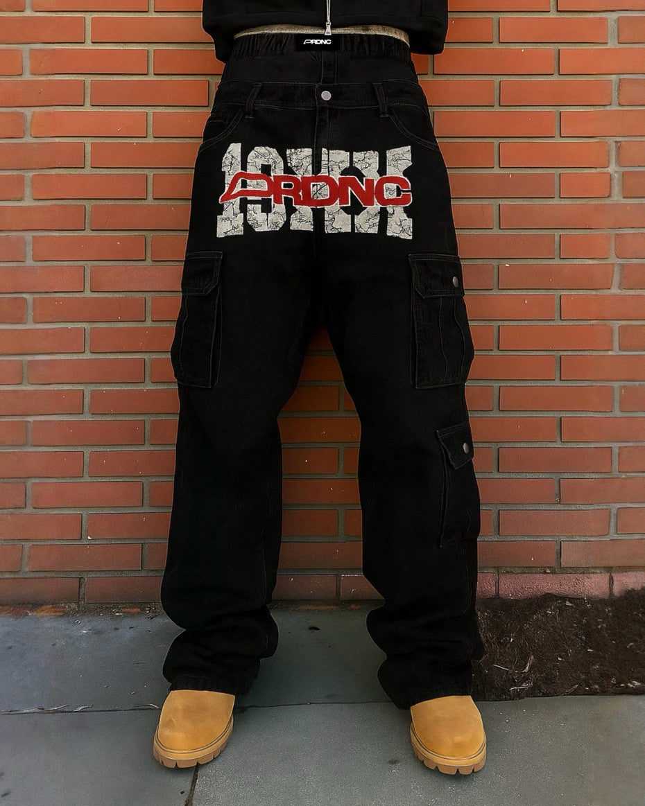 PRDNC BLACK 19XX D2W CARGO JEAN
