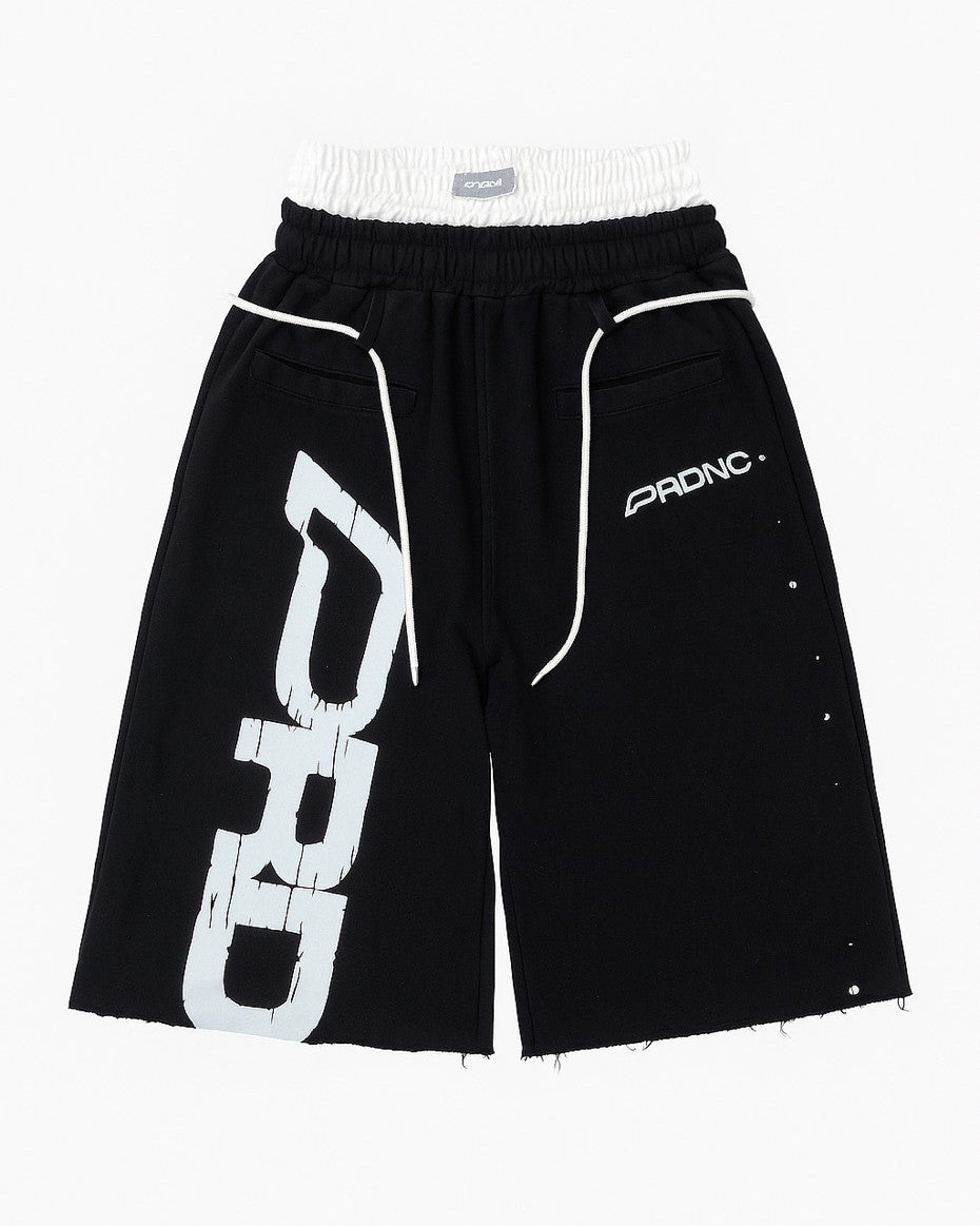 PRDNC BLACK SYNDICATE BAGGY SHORT
