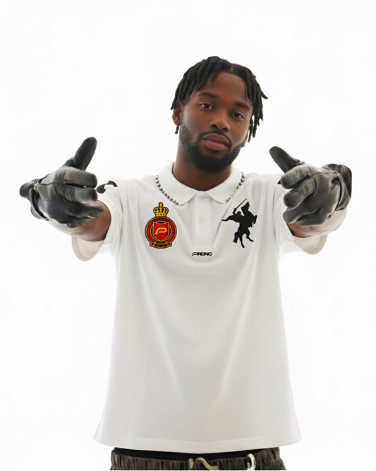 PRDNC WHITE DYNAXTY POLO